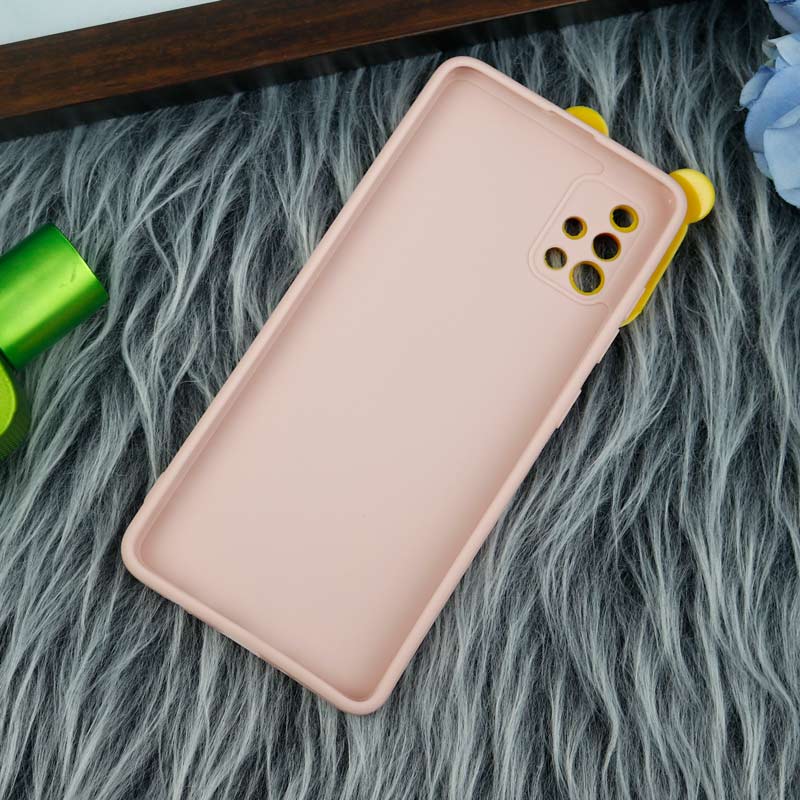 قاب سیلیکونی عروسکی محافظ لنزدار طرح Pooh سامسونگ Samsung A51