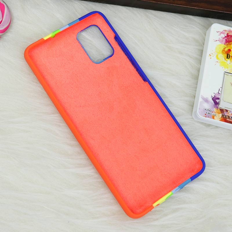 قاب سیلیکونی اورجینال رنگین کمانی Samsung Galaxy A51
