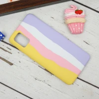 قاب سیلیکونی اورجینال رنگین کمانی Samsung Galaxy A51