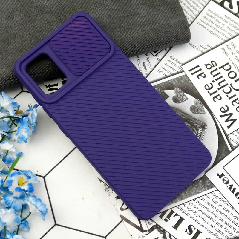 قاب سیلیکونی کبریتی محافظ لنزدار کشویی Samsung Galaxy A51