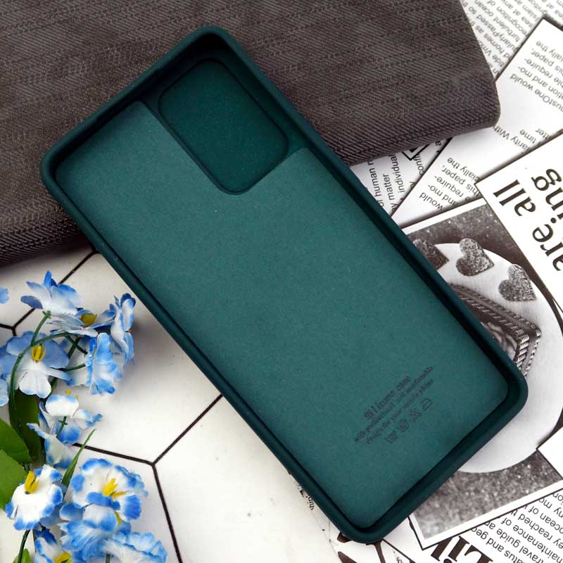 قاب سیلیکونی کبریتی محافظ لنزدار کشویی Samsung Galaxy A52 / A52s