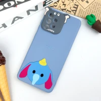قاب سیلیکونی عروسکی محافظ لنزدار طرح Dumbo سامسونگ Samsung Galaxy A52 / A52s