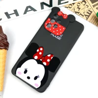 قاب سیلیکونی عروسکی محافظ لنزدار طرح Minnie Mouse سامسونگ Samsung Galaxy A52 / A52s