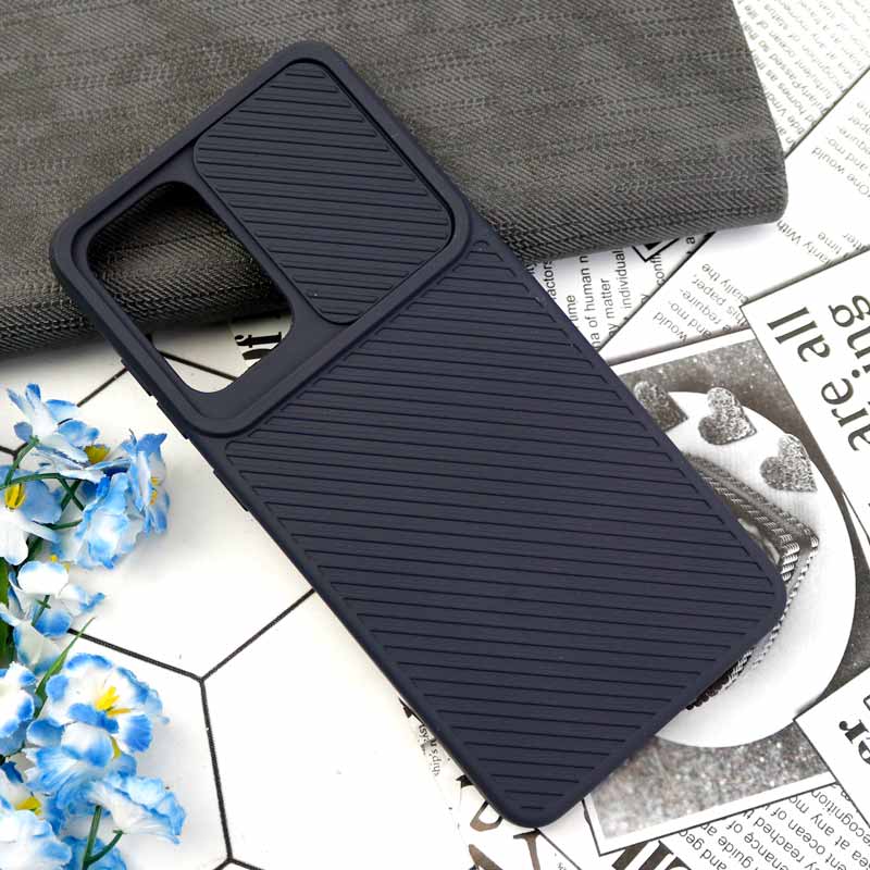 قاب سیلیکونی کبریتی محافظ لنزدار کشویی Samsung Galaxy A52 / A52s