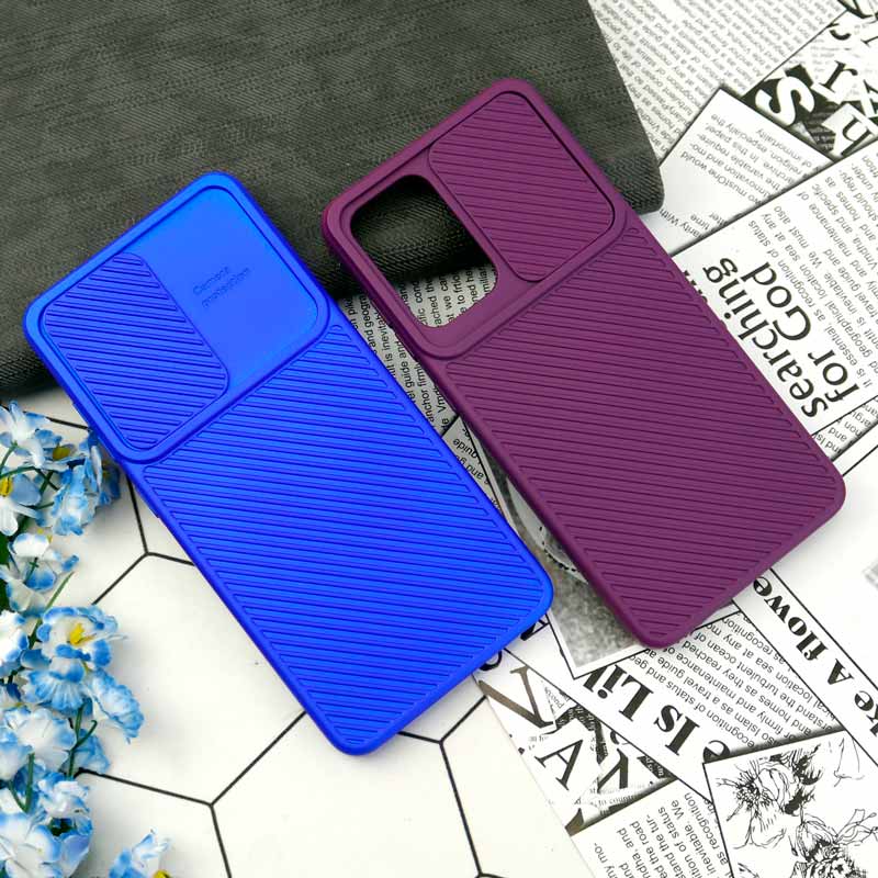 قاب سیلیکونی کبریتی محافظ لنزدار کشویی Samsung Galaxy A52 / A52s