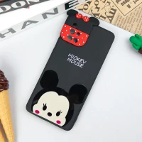 قاب سیلیکونی عروسکی محافظ لنزدار طرح Mickey Mouse سامسونگ Samsung A71