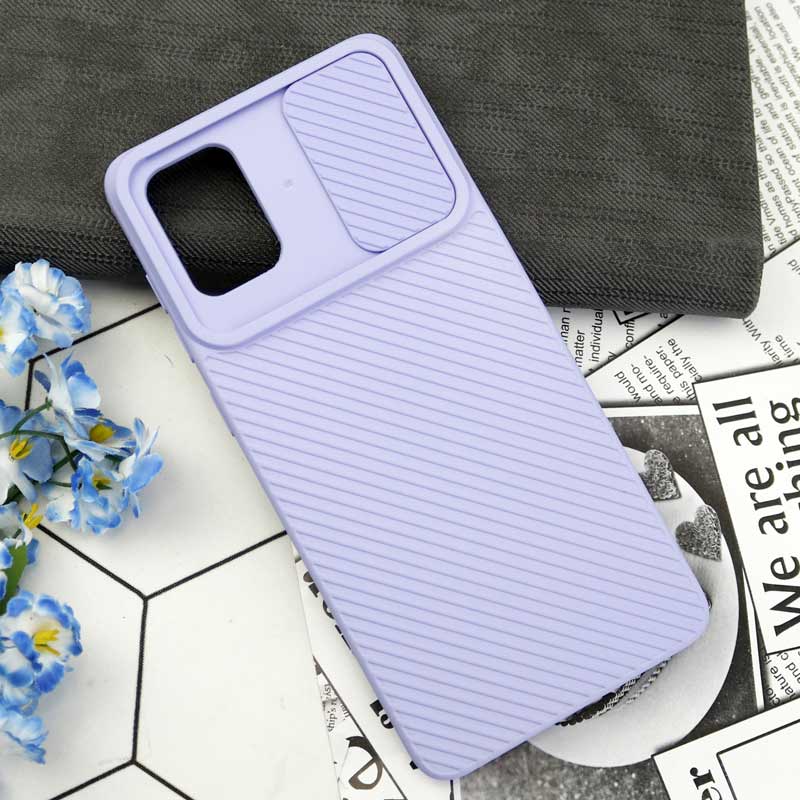 قاب سیلیکونی کبریتی محافظ لنزدار کشویی Samsung Galaxy A71