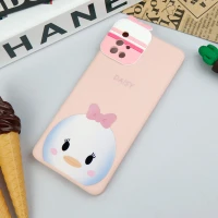 قاب سیلیکونی عروسکی محافظ لنزدار طرح Daisy سامسونگ Samsung A71