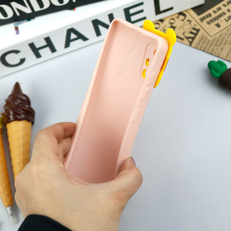قاب سیلیکونی عروسکی محافظ لنزدار طرح Pooh سامسونگ Samsung A71