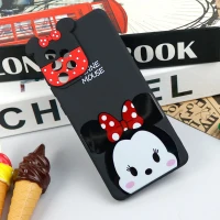 قاب سیلیکونی عروسکی محافظ لنزدار طرح Minnie Mouse سامسونگ Samsung A72