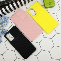 قاب سیلیکونی کبریتی محافظ لنزدار کشویی Samsung Galaxy A72