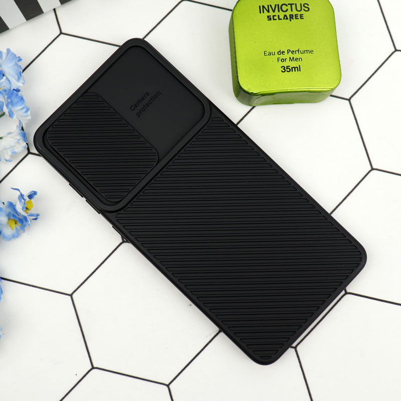 قاب سیلیکونی کبریتی محافظ لنزدار کشویی Samsung Galaxy A72