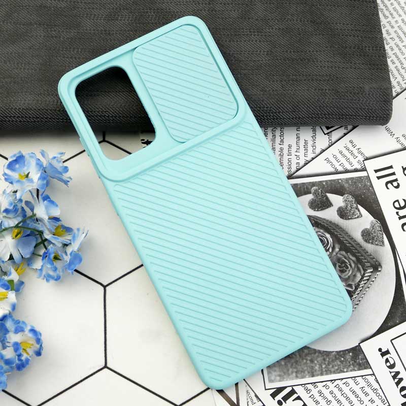 قاب سیلیکونی کبریتی محافظ لنزدار کشویی Samsung Galaxy A72