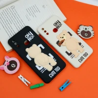 قاب سیلیکونی خرس TED محافظ لنزدار Samsung Galaxy A10s