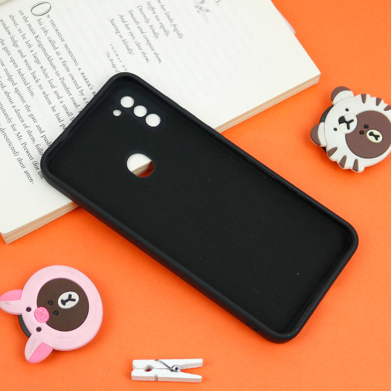 قاب سیلیکونی خرس TED محافظ لنزدار Samsung Galaxy A11