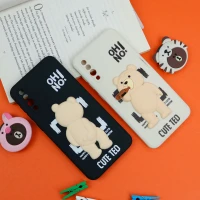 قاب سیلیکونی خرس TED محافظ لنزدار Samsung Galaxy A30s / A50s