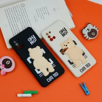 قاب سیلیکونی خرس TED محافظ لنزدار Samsung Galaxy A31