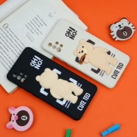 قاب سیلیکونی خرس TED محافظ لنزدار Samsung Galaxy A51