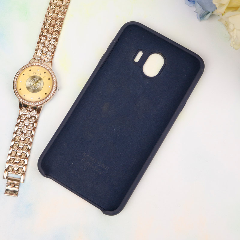 قاب سیلیکونی Samsung Galaxy J4 2018 سرمه ای
