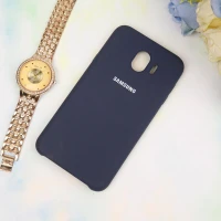 قاب سیلیکونی Samsung Galaxy J4 2018 سرمه ای