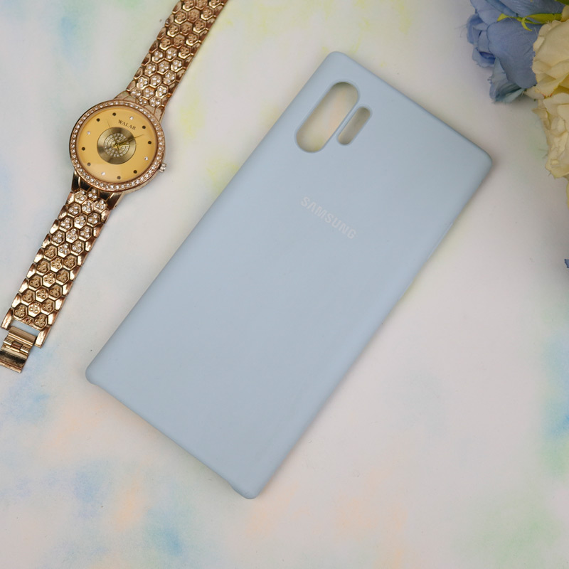 قاب سیلیکونی اصلی Samsung Galaxy Note 10 آبی