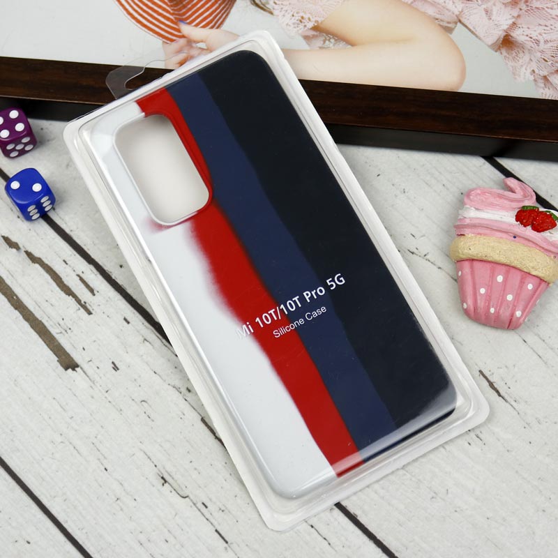 قاب سیلیکونی اورجینال رنگین کمانی Xiaomi Mi 10T / 10T Pro
