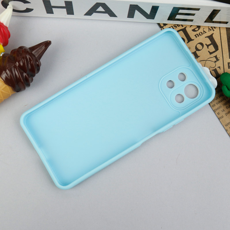 قاب سیلیکونی عروسکی محافظ لنزدار طرح Duck شیائومی Xiaomi Mi 11 Lite