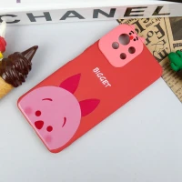 قاب سیلیکونی عروسکی محافظ لنزدار طرح Biget شیائومی Xiaomi Mi 11 Lite