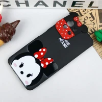 قاب سیلیکونی عروسکی محافظ لنزدار Minnie Mouse طرح شیائومی Xiaomi Mi 11 Lite