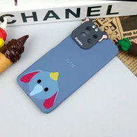 قاب سیلیکونی عروسکی محافظ لنزدار طرح Dumbo شیائومی Xiaomi Mi 11 Lite