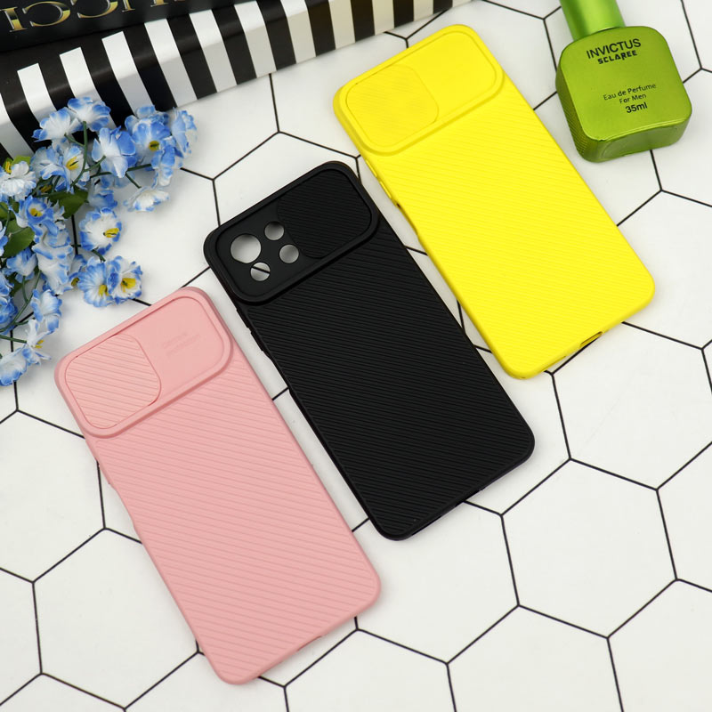 قاب سیلیکونی کبریتی محافظ لنزدار کشویی Xiaomi Mi 11 Lite