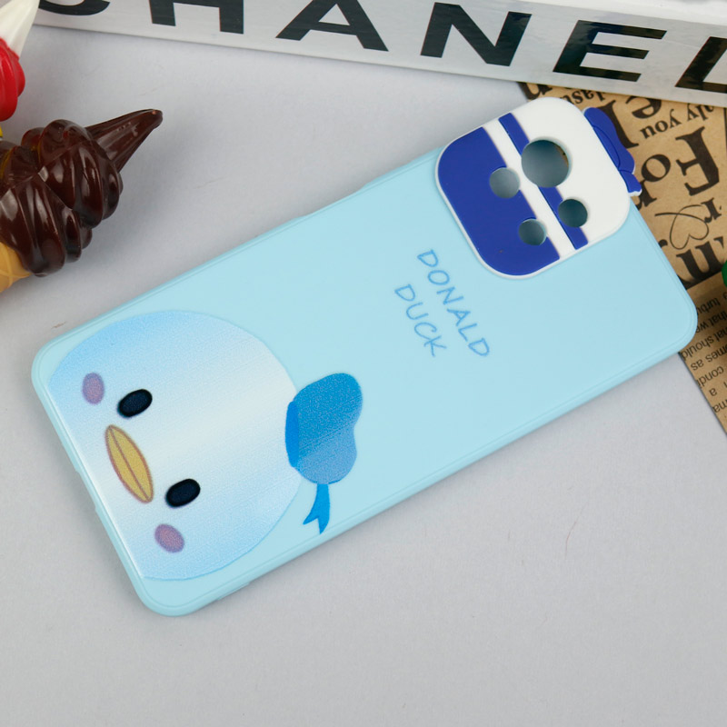 قاب سیلیکونی عروسکی محافظ لنزدار طرح Duck شیائومی Xiaomi Mi 11 Lite