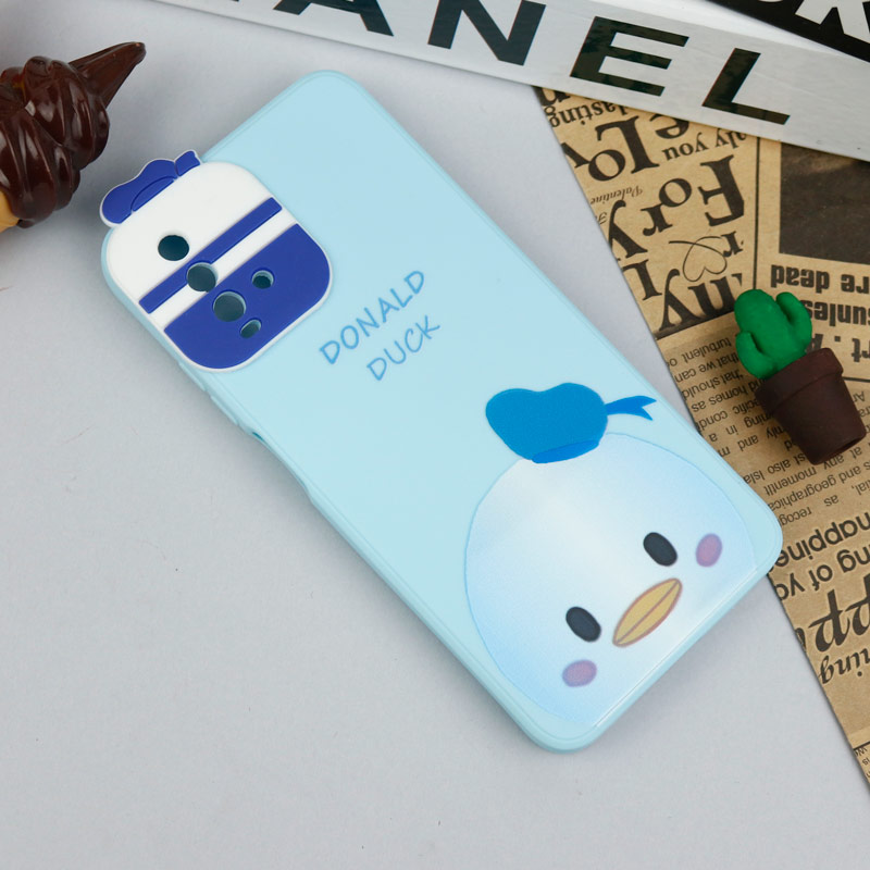 قاب سیلیکونی عروسکی محافظ لنزدار طرح Duck شیائومی Xiaomi Redmi 9T