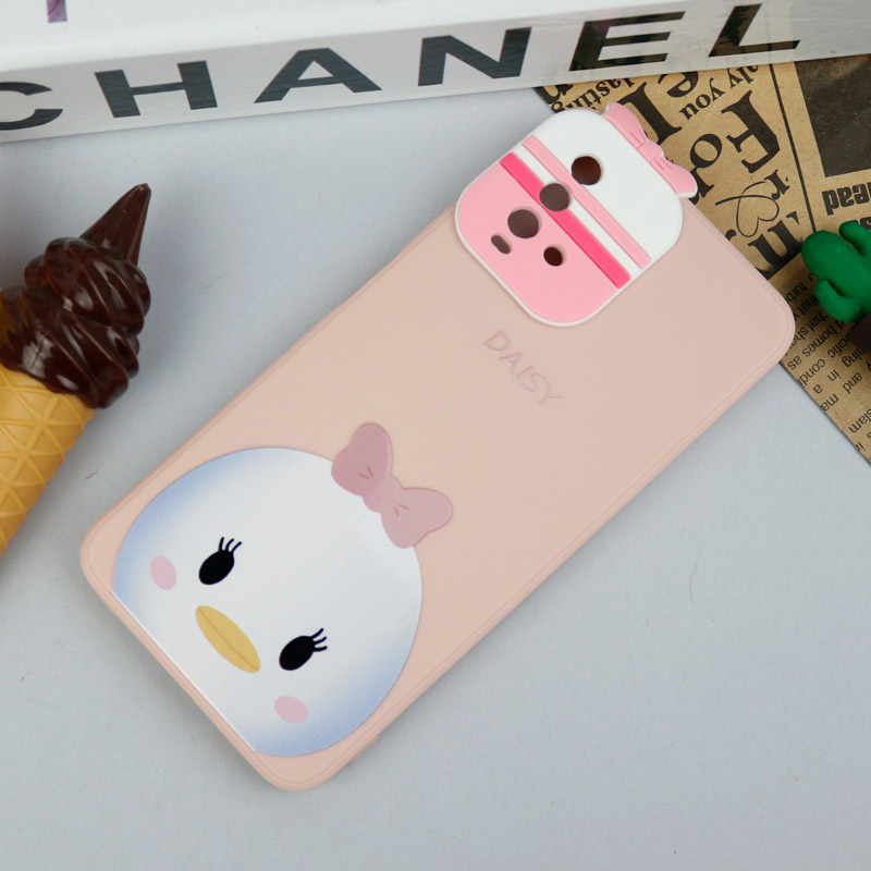 قاب سیلیکونی عروسکی محافظ لنزدار طرح Daisy شیائومی Xiaomi Redmi 9T
