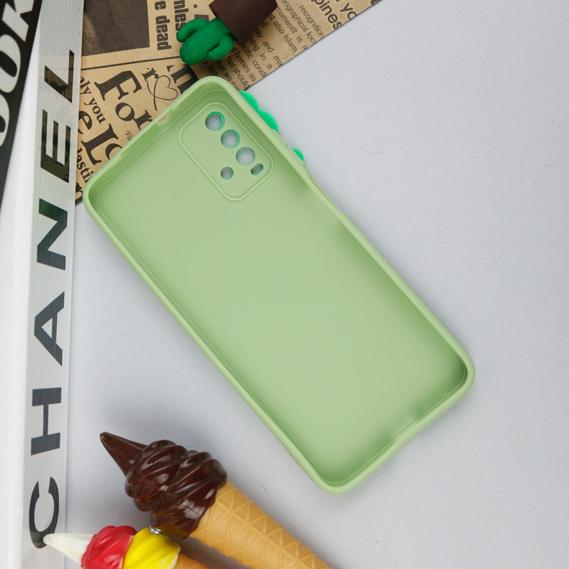 قاب سیلیکونی عروسکی محافظ لنزدار طرح Dinosaur شیائومی Xiaomi Redmi 9T