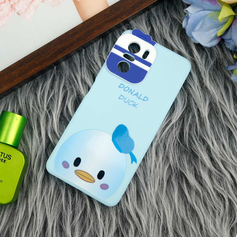 قاب سیلیکونی عروسکی محافظ لنزدار طرح Duck شیائومی Xiaomi Poco F3