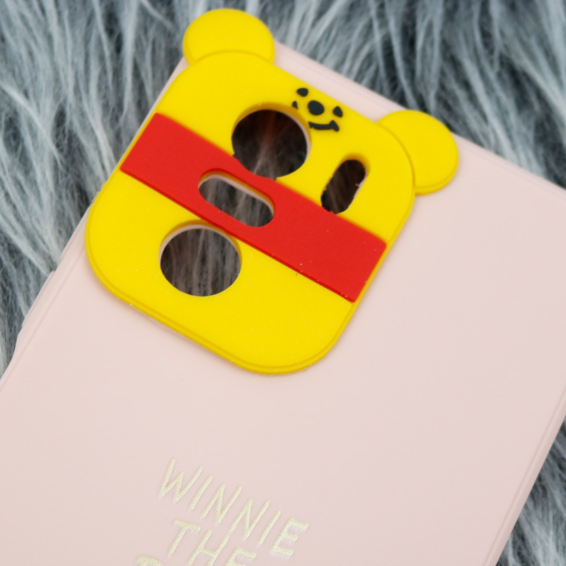 قاب سیلیکونی عروسکی محافظ لنزدار طرح Pooh شیائومی Xiaomi Poco F3