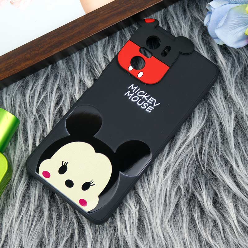 قاب سیلیکونی عروسکی محافظ لنزدار طرح Mickey Mouse شیائومی Xiaomi Poco F3