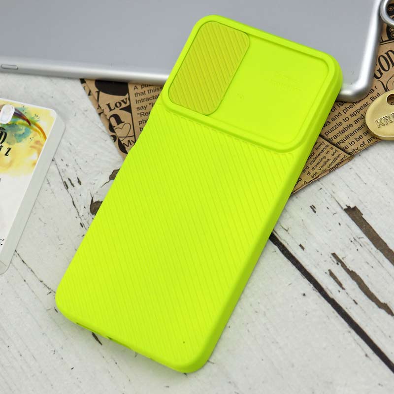 قاب سیلیکونی کبریتی محافظ لنزدار کشویی Xiaomi Poco M3