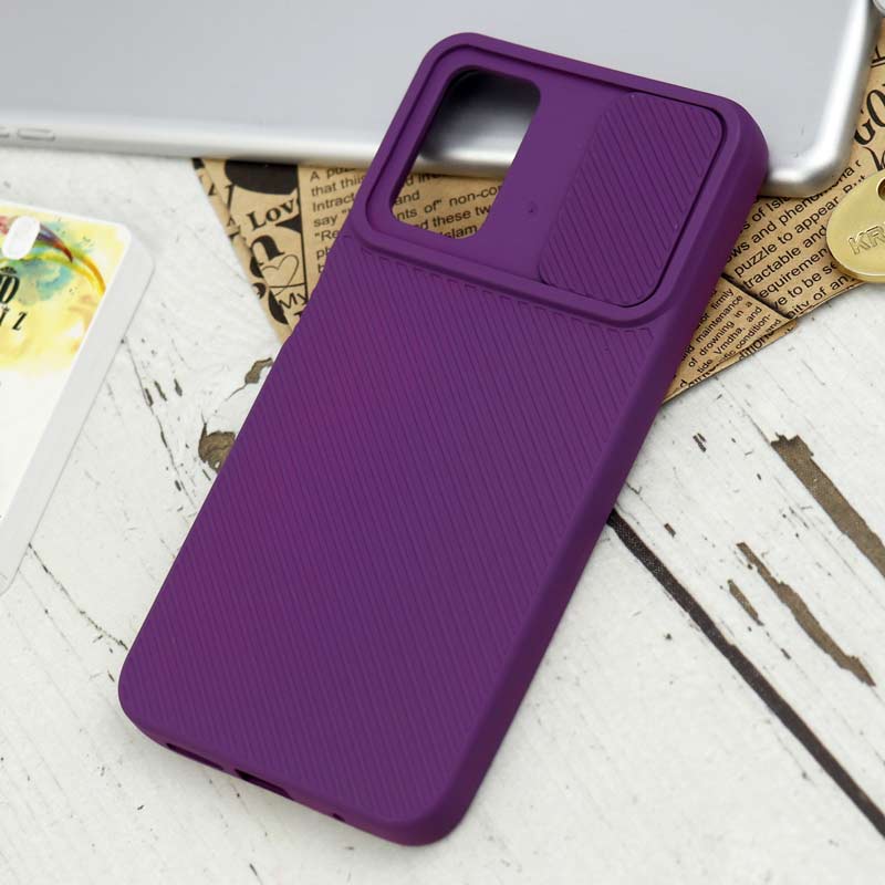 قاب سیلیکونی کبریتی محافظ لنزدار کشویی Xiaomi Poco M3