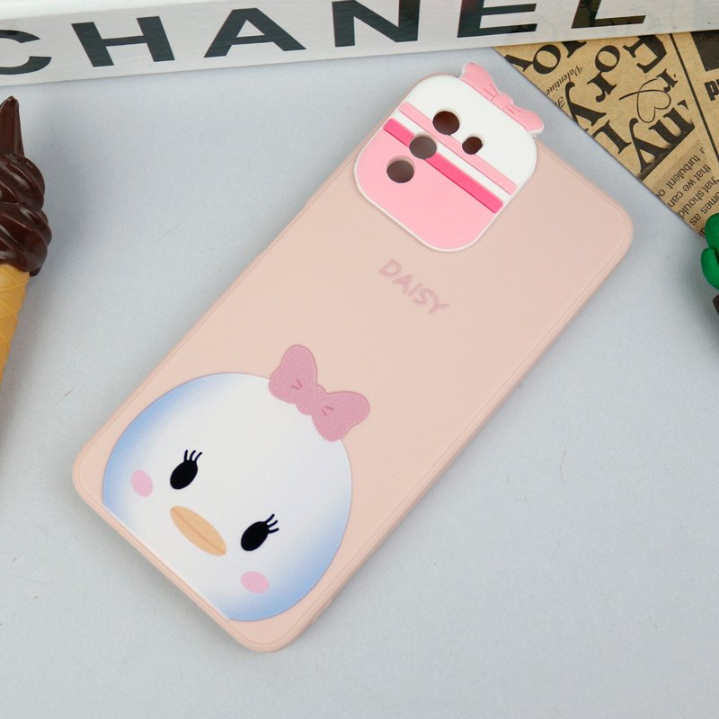 قاب سیلیکونی عروسکی محافظ لنزدار طرح Daisy شیائومی Xiaomi Poco M3