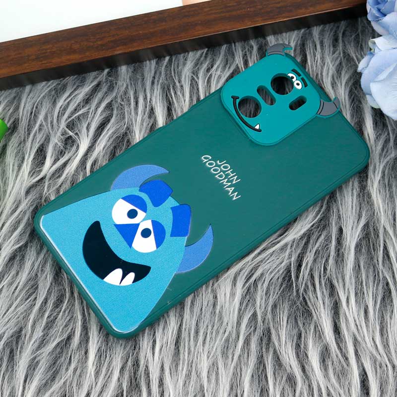قاب سیلیکونی عروسکی محافظ لنزدار طرح John شیائومی Xiaomi Poco F3