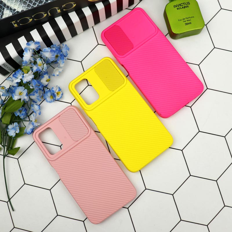قاب سیلیکونی کبریتی محافظ لنزدار کشویی Xiaomi Poco M3