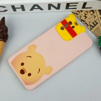 قاب سیلیکونی عروسکی محافظ لنزدار طرح Pooh شیائومی Xiaomi Poco M3