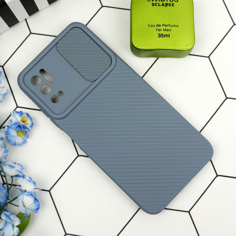 قاب سیلیکونی کبریتی محافظ لنزدار کشویی Xiaomi Poco M3 Pro