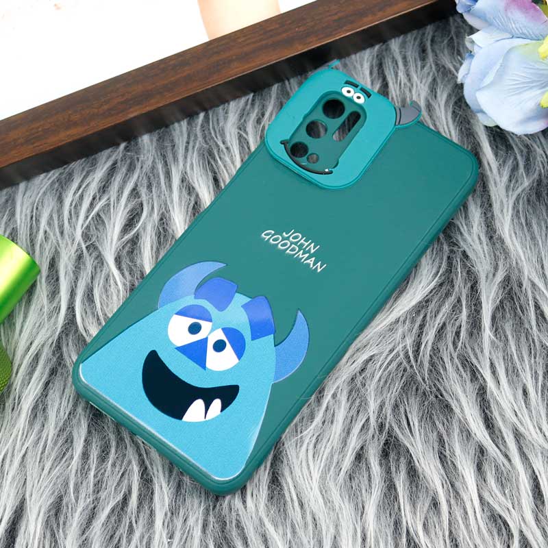 قاب سیلیکونی عروسکی محافظ لنزدار طرح John شیائومی Xiaomi Poco M3 Pro