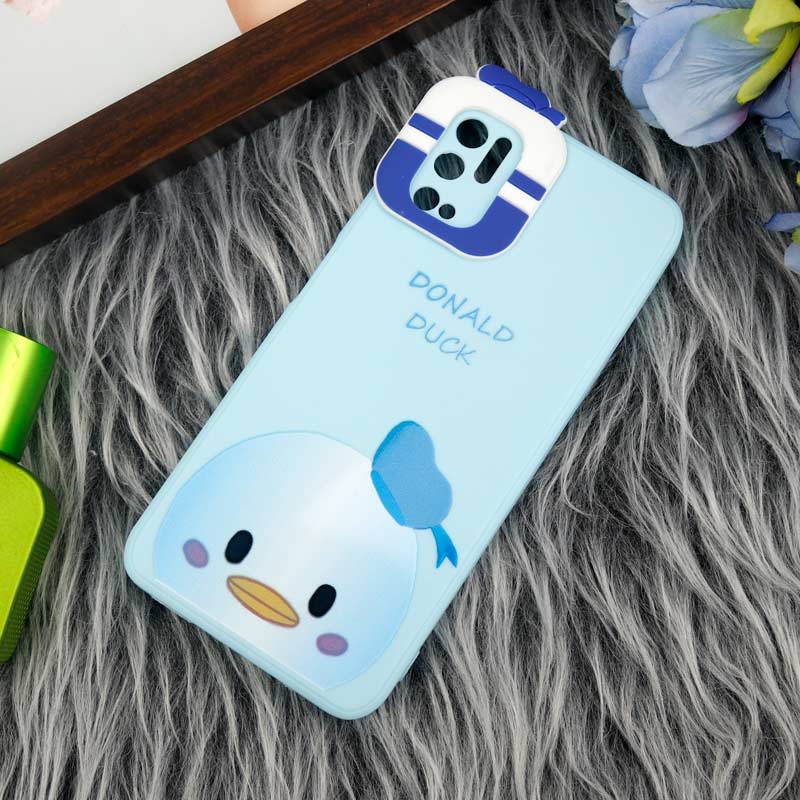 قاب سیلیکونی عروسکی محافظ لنزدار طرح Duck شیائومی Xiaomi Poco M3 Pro