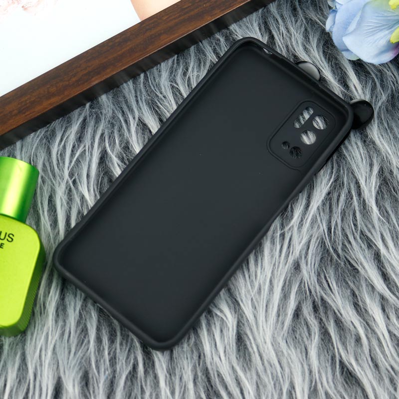 قاب سیلیکونی عروسکی محافظ لنزدار طرح Mickey Mouse شیائومی Xiaomi Poco M3 Pro