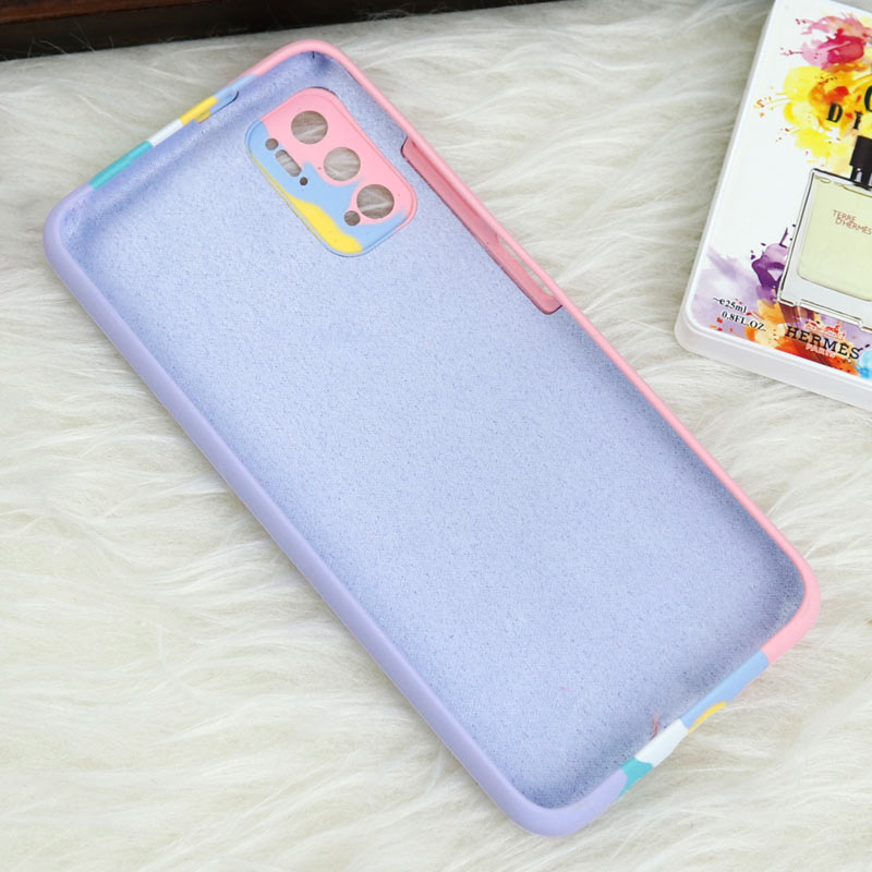 قاب سیلیکونی اورجینال رنگین کمانی محافظ لنزدار Xiaomi Poco M3 Pro