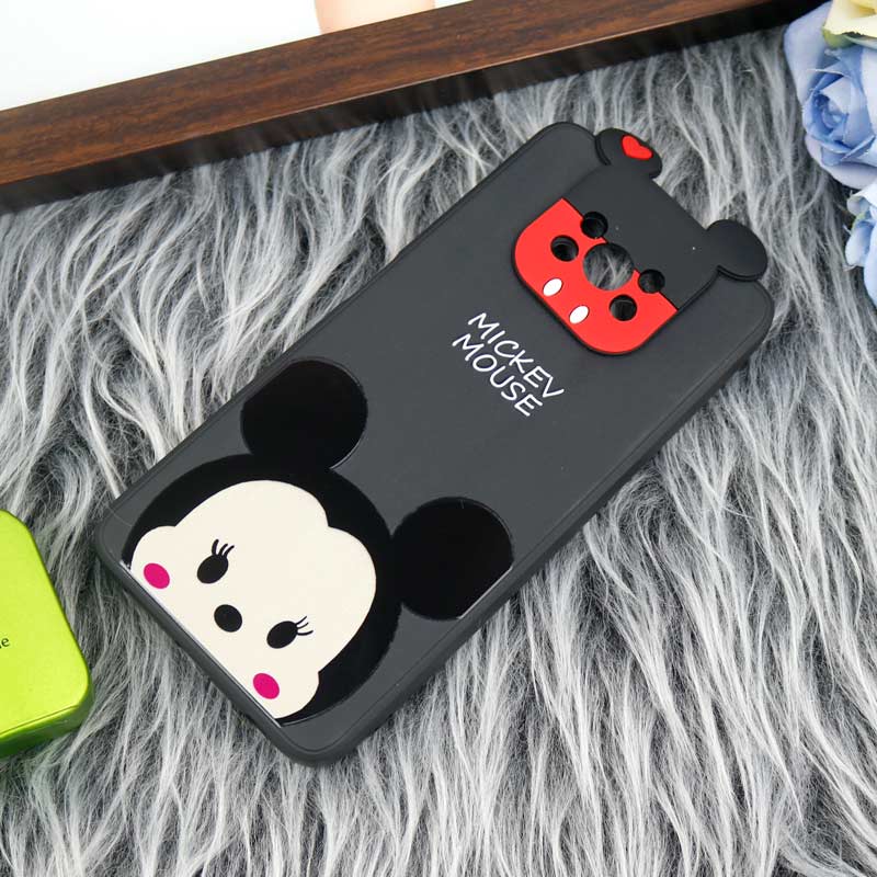 قاب سیلیکونی عروسکی محافظ لنزدار طرح Mickey Mouse شیائومی Xiaomi Poco X3